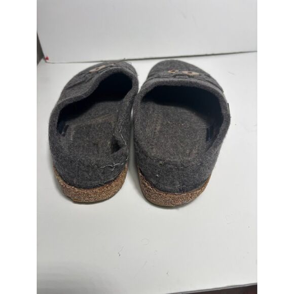 Haflinger Women's Woven Flat Size 40 Wool Slipper Shoe House Flat Comfort - Picture 8 of 8